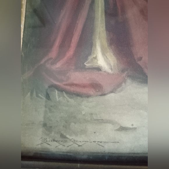 "The Holy Family" framed art - Picture 4 of 15